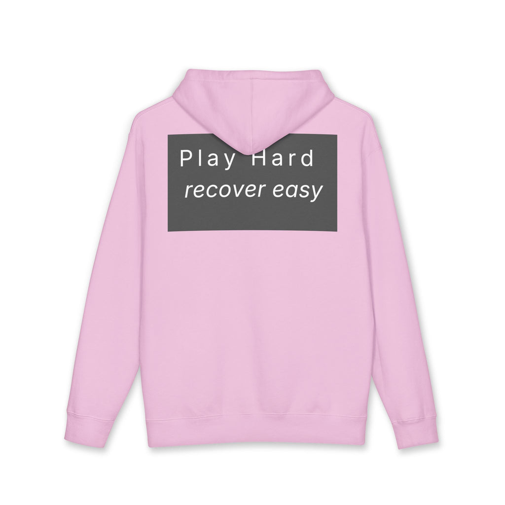 lowkey "Play Hard, recover easy" Cooldown Hoodie