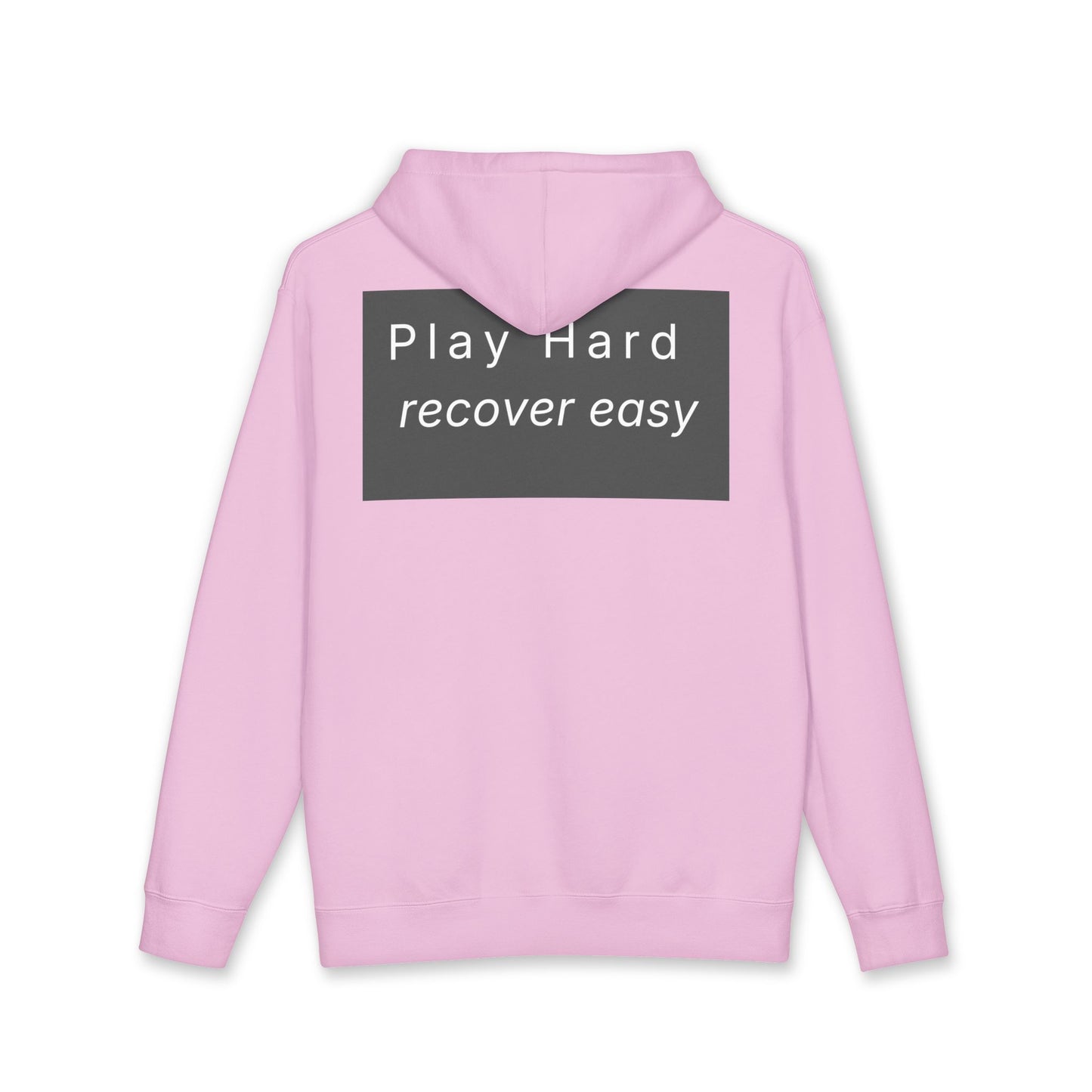 lowkey "Play Hard, recover easy" Cooldown Hoodie