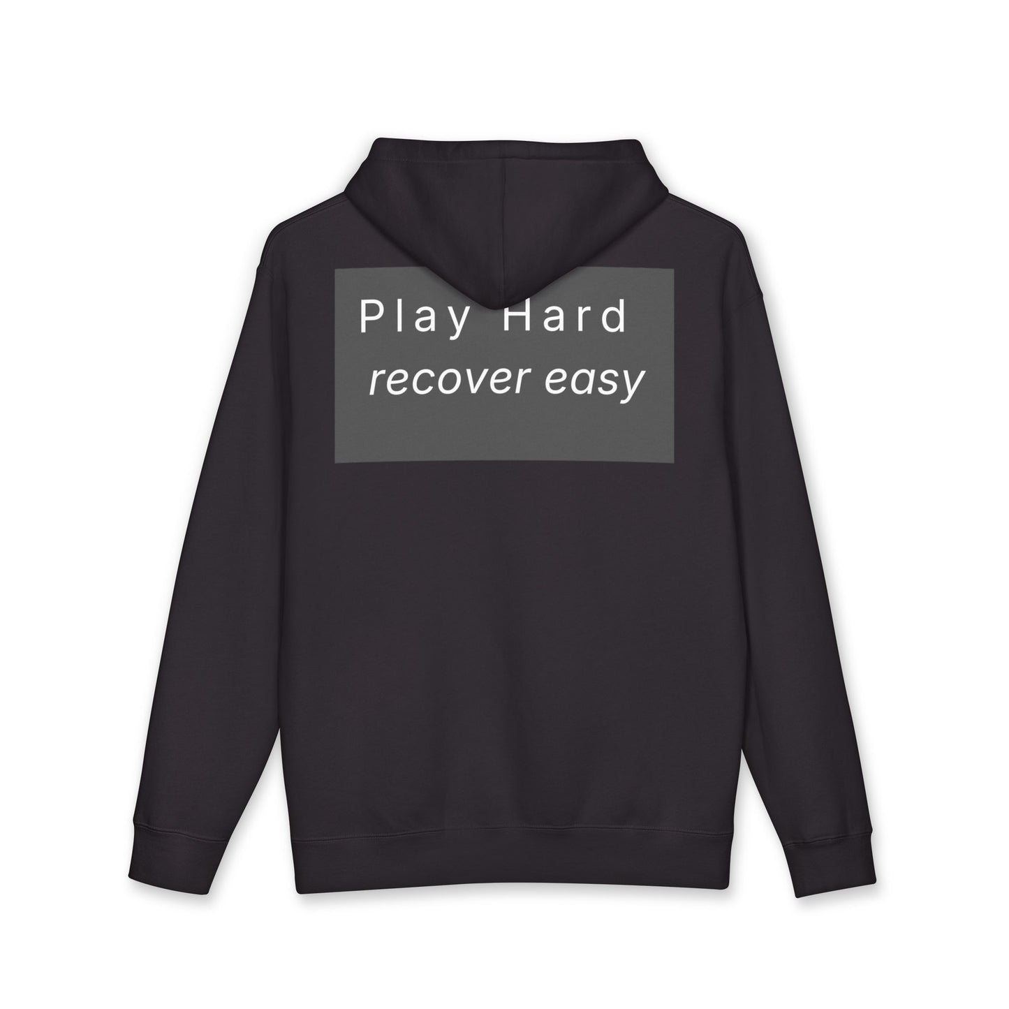 lowkey "Play Hard, recover easy" Cooldown Hoodie
