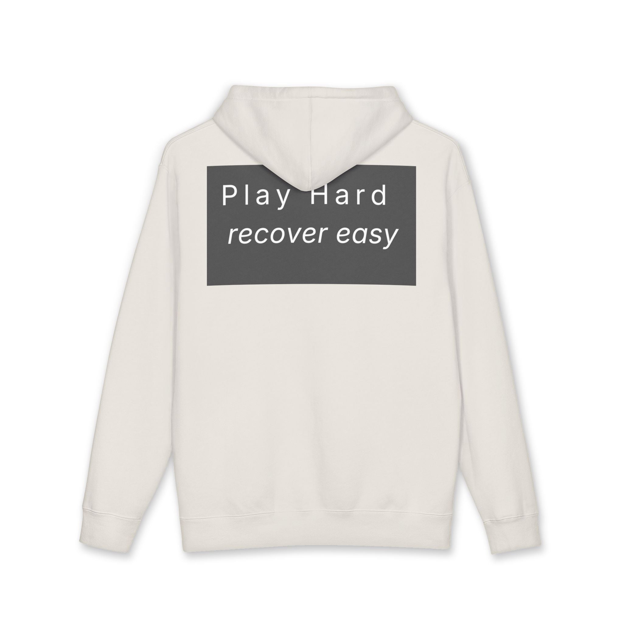 lowkey "Play Hard, recover easy" Cooldown Hoodie