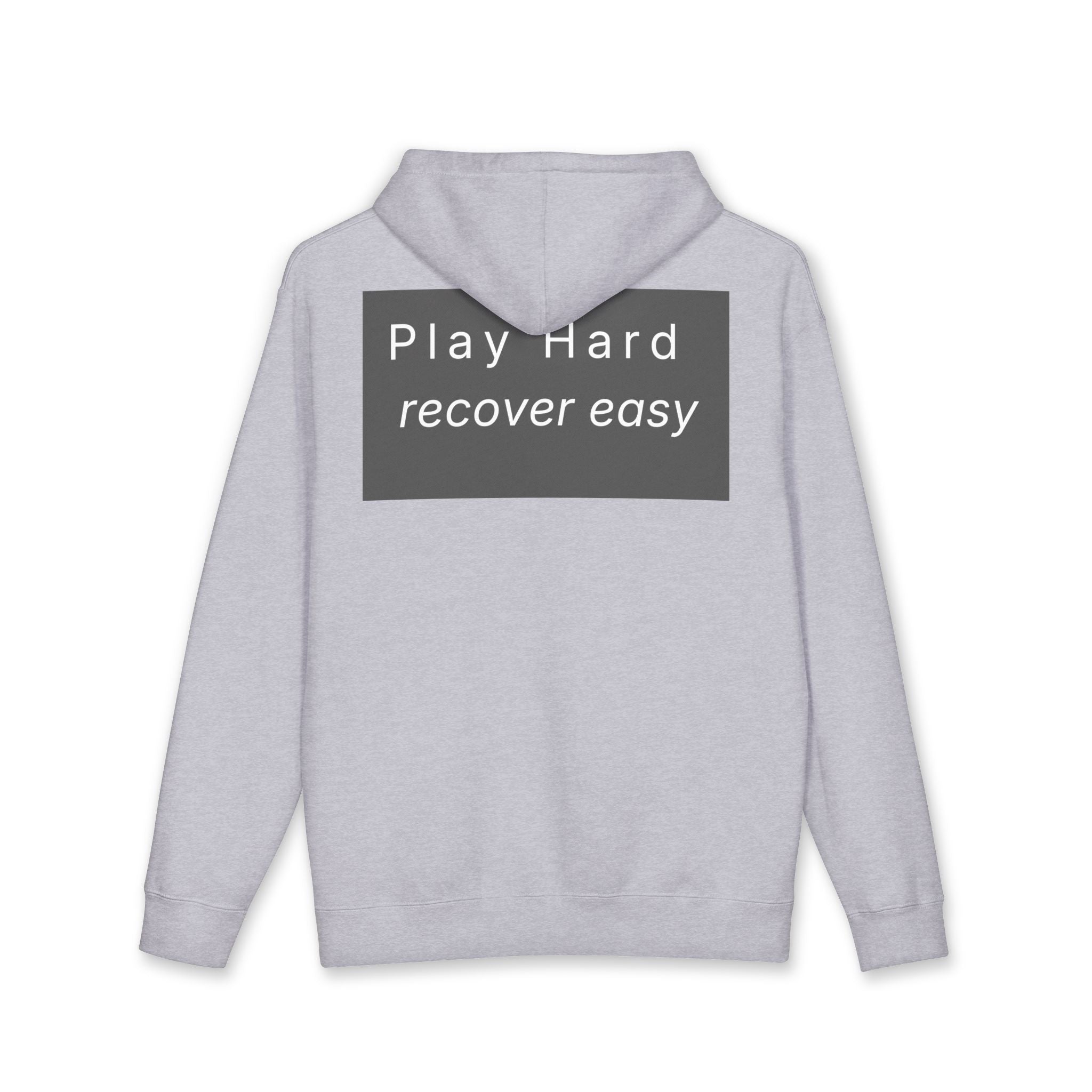 lowkey "Play Hard, recover easy" Cooldown Hoodie