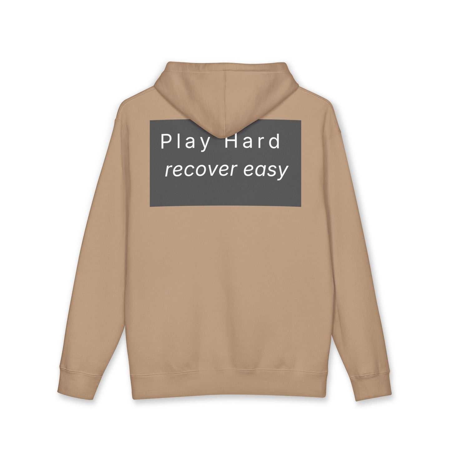 lowkey "Play Hard, recover easy" Cooldown Hoodie