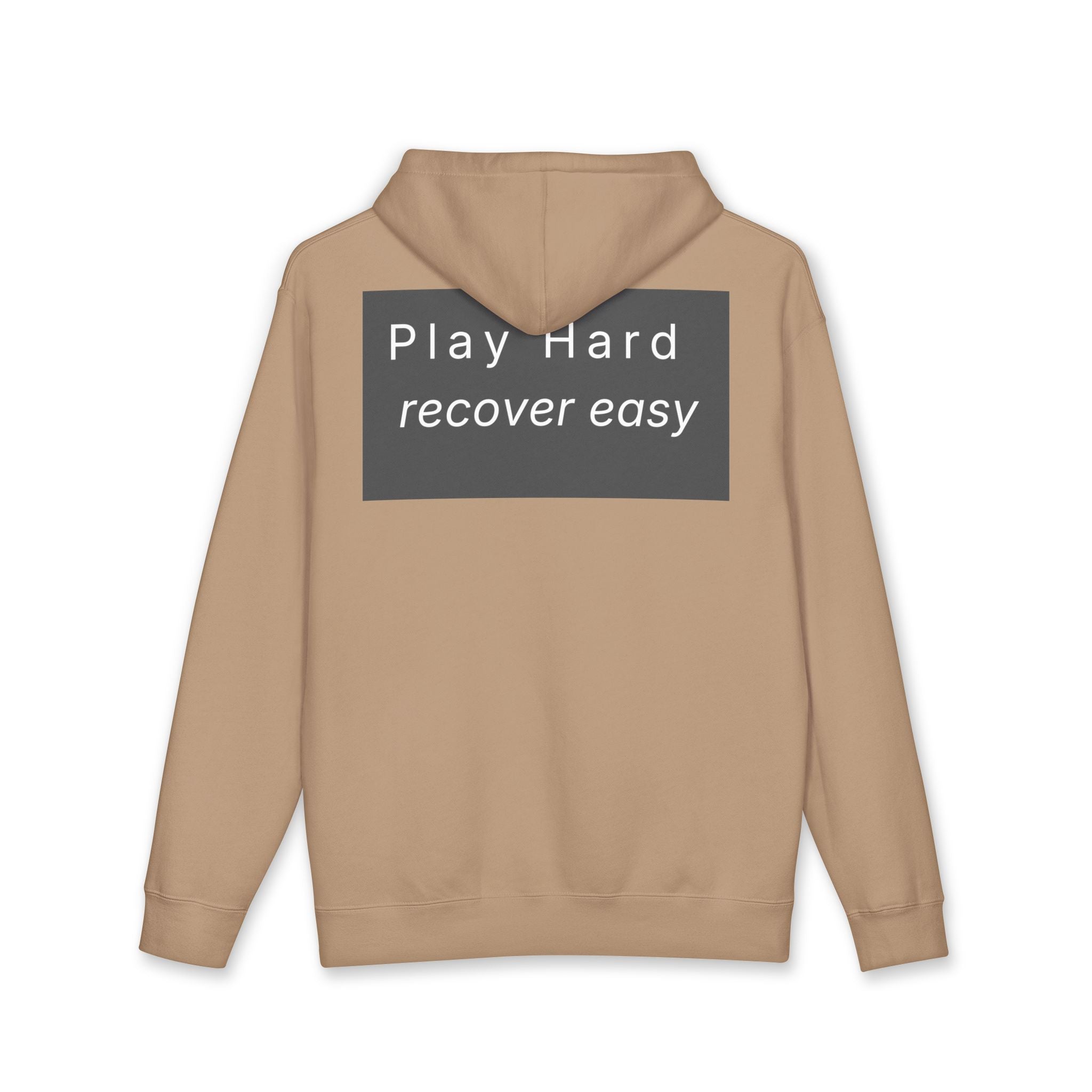 lowkey "Play Hard, recover easy" Cooldown Hoodie