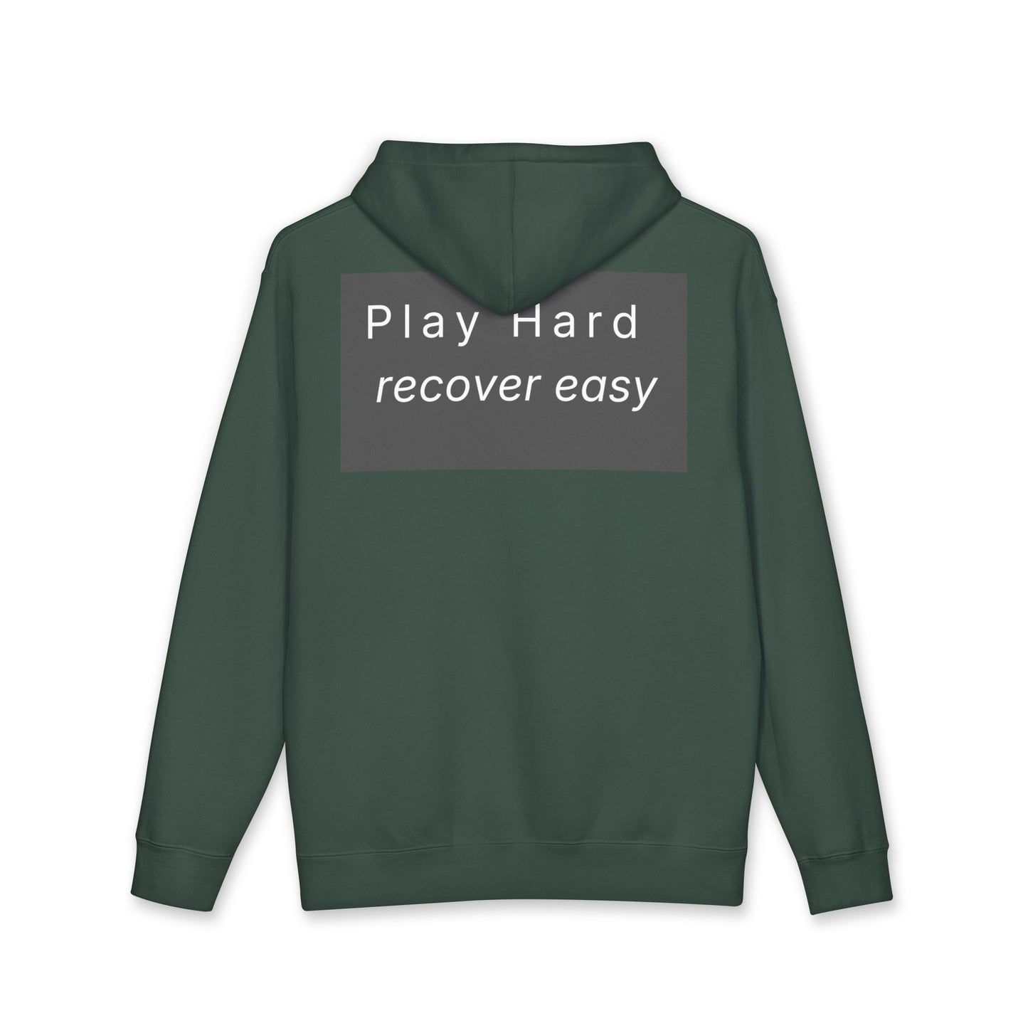 lowkey "Play Hard, recover easy" Cooldown Hoodie